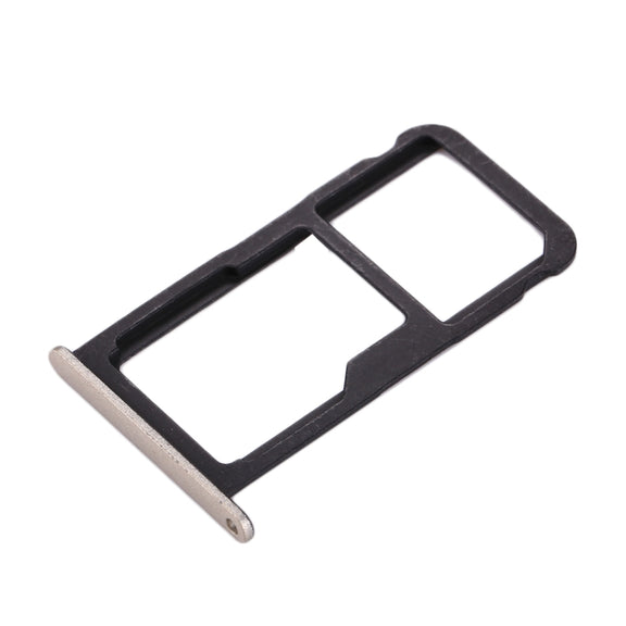 For Huawei Honor 8 Lite / P8 Lite 2017 SIM Card Tray & SIM / Micro SD Card Tray(Gold)