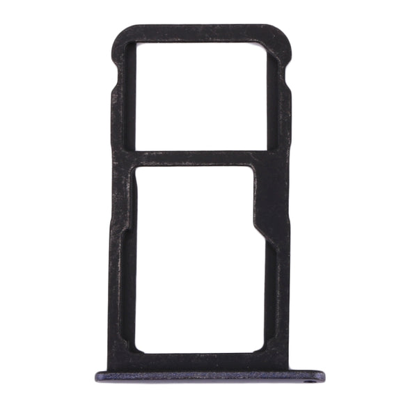 For Huawei Honor 8 Lite / P8 Lite 2017 SIM Card Tray & SIM / Micro SD Card Tray(Blue)