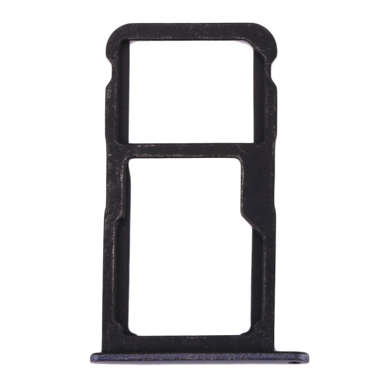 For Huawei Honor 8 Lite / P8 Lite 2017 SIM Card Tray & SIM / Micro SD Card Tray(Blue)