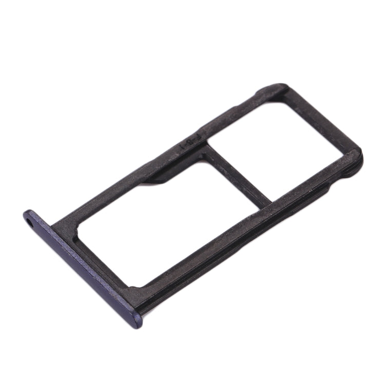 For Huawei Honor 8 Lite / P8 Lite 2017 SIM Card Tray & SIM / Micro SD Card Tray(Blue)