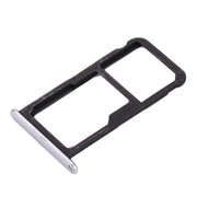 For Huawei Honor 8 Lite / P8 Lite 2017 SIM Card Tray & SIM / Micro SD Card Tray(White)