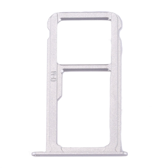 For Huawei Mate 9 SIM Card Tray & SIM / Micro SD Card Tray(Silver)