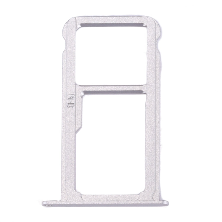 For Huawei Mate 9 SIM Card Tray & SIM / Micro SD Card Tray(Silver)