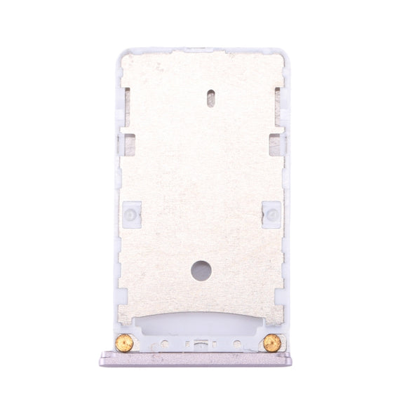 For Xiaomi Redmi 4 SIM & SIM / TF Card Tray(Grey)