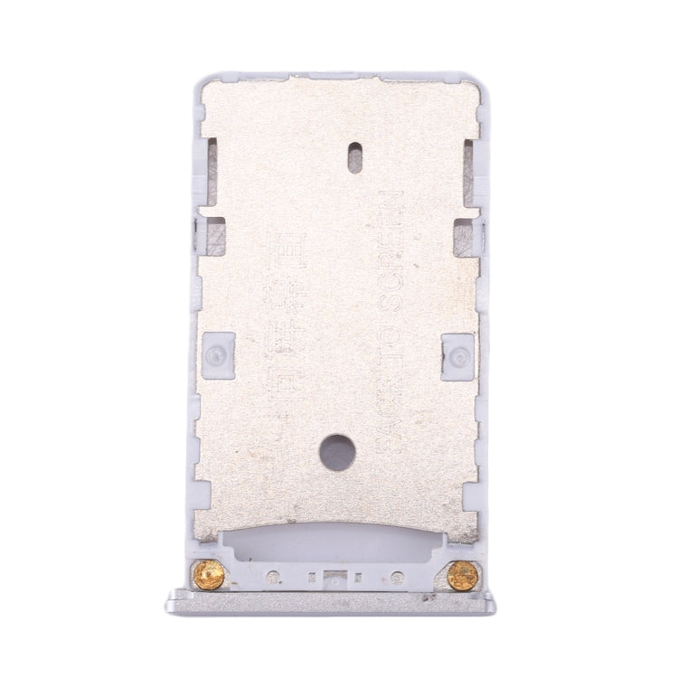 For Xiaomi Redmi 4 SIM & SIM / TF Card Tray(Silver)