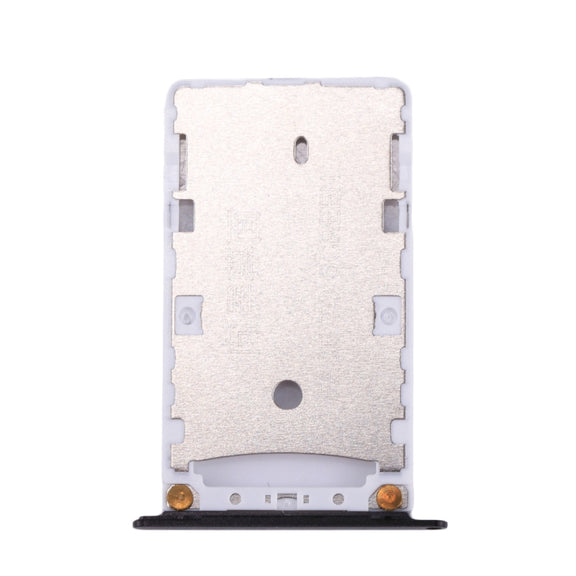 For Xiaomi Redmi Note 4 SIM & SIM / TF Card Tray(Black)
