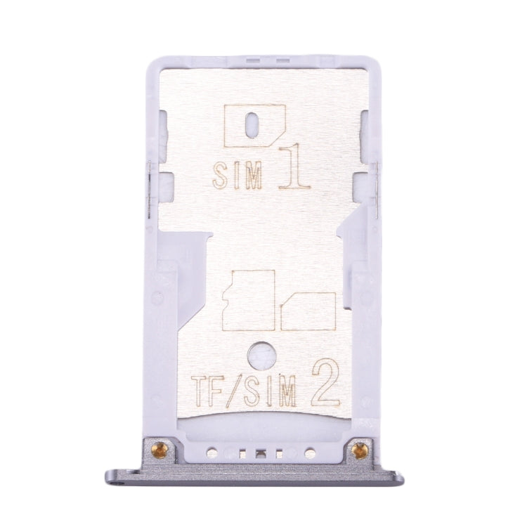 For Xiaomi Redmi Pro SIM & SIM / TF Card Tray(Grey)