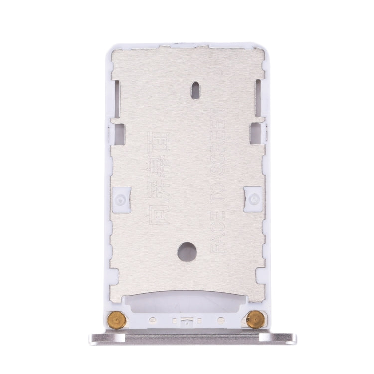 For Xiaomi Redmi Note 3 (Qualcomm Version) SIM & SIM / TF Card Tray(Silver)