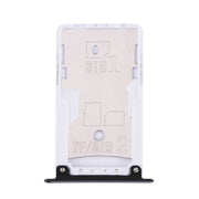 For Xiaomi Redmi Note 4X SIM & SIM / TF Card Tray(Black)