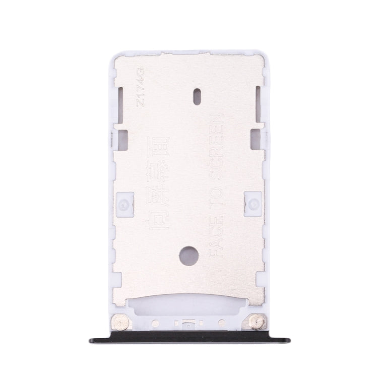 For Xiaomi Redmi Note 4X SIM & SIM / TF Card Tray(Black)
