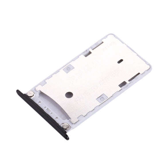For Xiaomi Redmi Note 4X SIM & SIM / TF Card Tray(Black)
