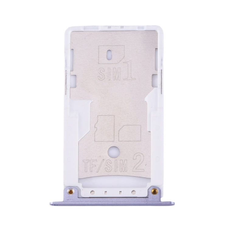 For Xiaomi Redmi Note 4X SIM & SIM / TF Card Tray(Grey)