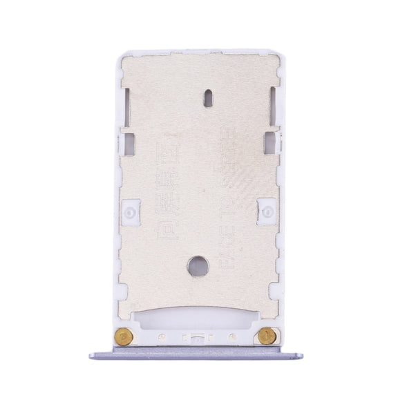 For Xiaomi Redmi Note 4X SIM & SIM / TF Card Tray(Grey)