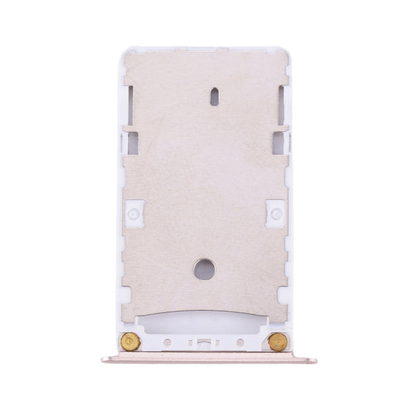 For Xiaomi Redmi 4X SIM & SIM / TF Card Tray(Gold)