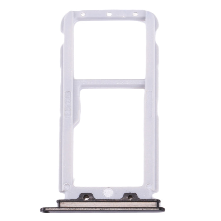 For Huawei nova 2 SIM Card Tray & SIM / Micro SD Card Tray(Black)