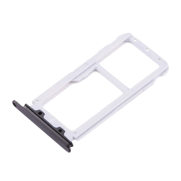 For Huawei nova 2 SIM Card Tray & SIM / Micro SD Card Tray(Black)