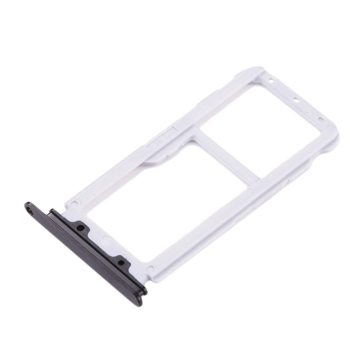 For Huawei nova 2 SIM Card Tray & SIM / Micro SD Card Tray(Black)