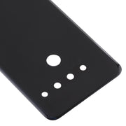 Battery Back Cover for LG G8 ThinQ / G820 G820N G820QM7, KR Version(Black)
