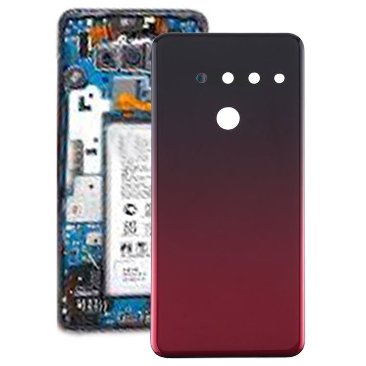 Battery Back Cover for LG G8 ThinQ / G820 G820N G820QM7, KR Version(Red)