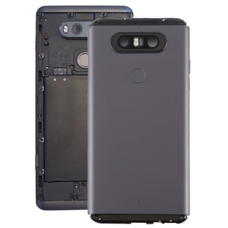 Battery Back Cover with Camera Lens & Fingerprint Sensor for LG V20 Mini(Grey)
