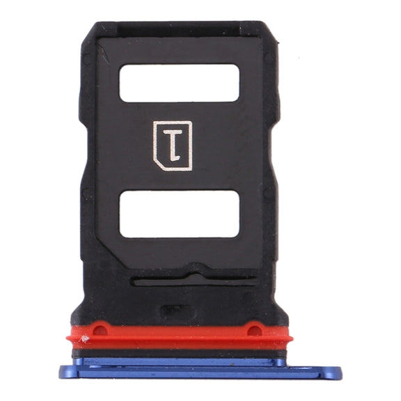 For Vivo iQOO Pro SIM Card Tray + SIM Card Tray (Blue)