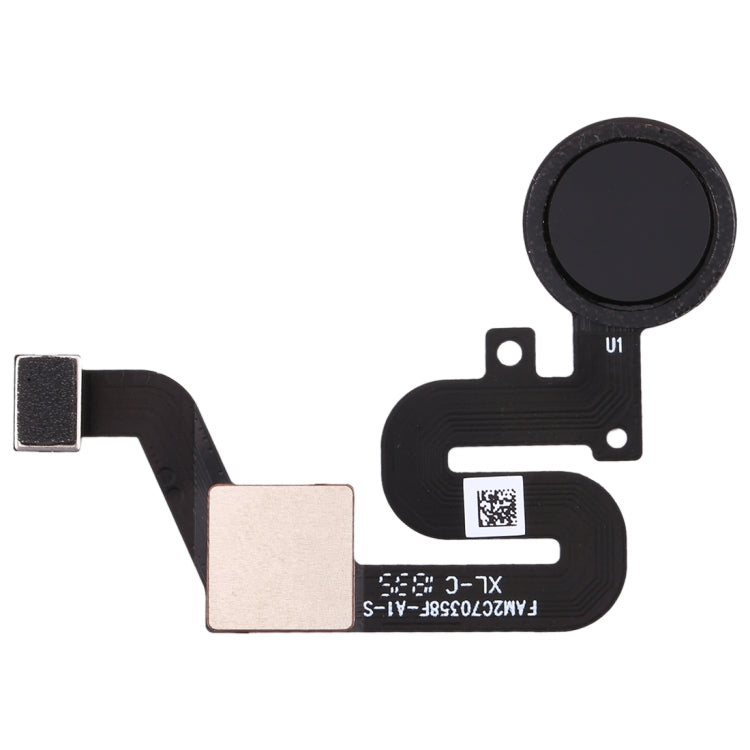 Fingerprint Sensor Flex Cable for Nokia 5.1 Plus(X5) (Black)