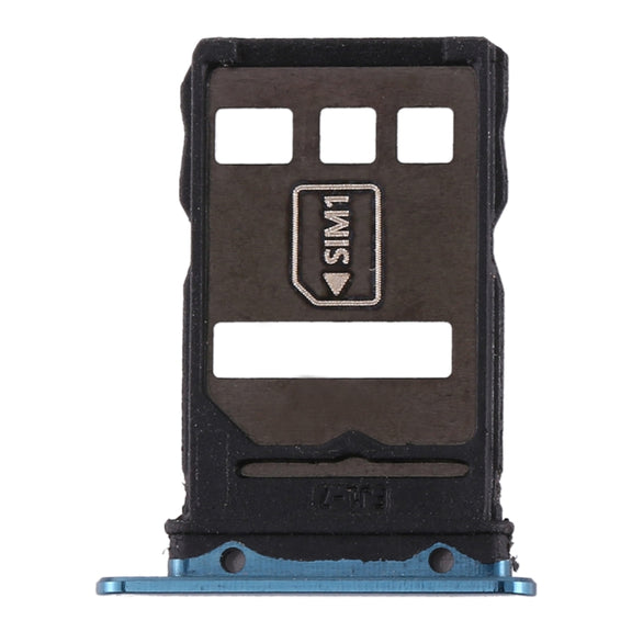 Original SIM Card Tray + NM Card Tray for Huawei Mate 30(Green)