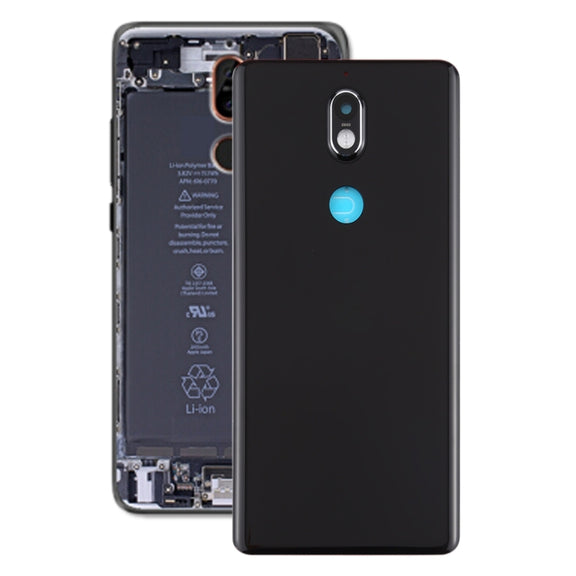 Battery Back Cover with Camera Lens for Nokia 7 TA-1041(Black)