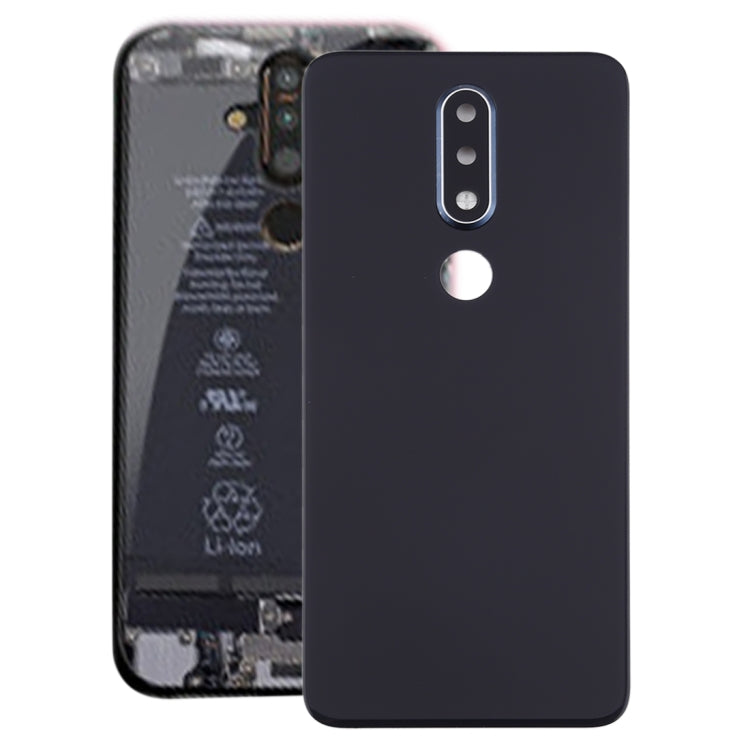Battery Back Cover with Camera Lens for Nokia X6 (2018) / 6.1 Plus TA-1099 TA-1103(Blue)