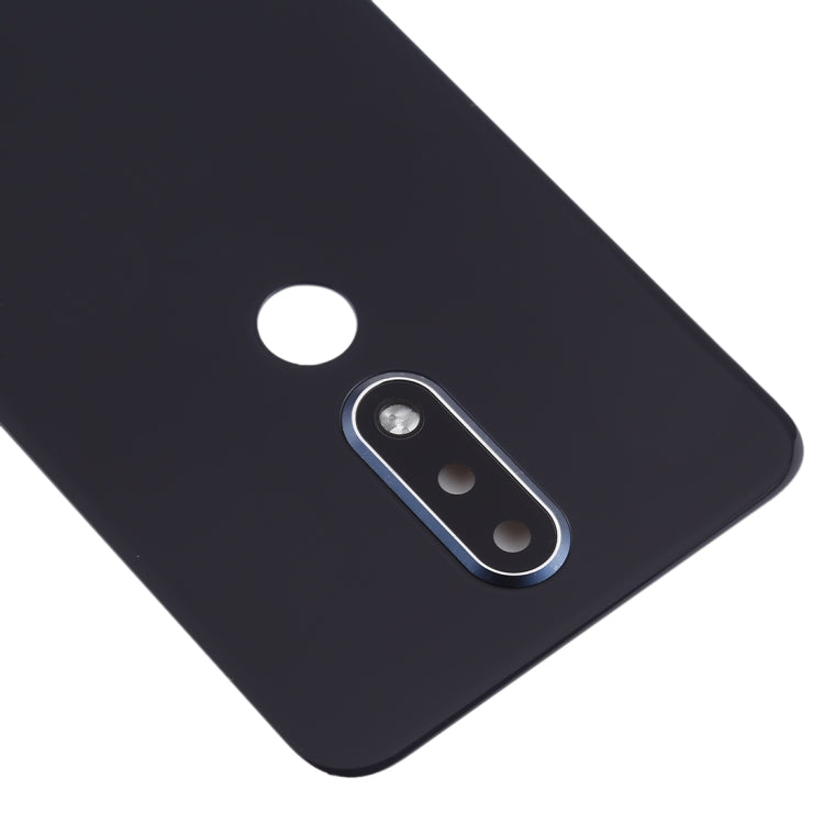 Battery Back Cover with Camera Lens for Nokia X6 (2018) / 6.1 Plus TA-1099 TA-1103(Blue)