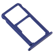 SIM Card Tray + SIM Card Tray / Micro SD Card Tray for Nokia  X7 / 8.1 / 7.1 Plus / TA-1131(Blue)