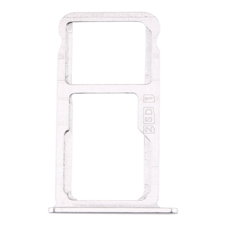 SIM Card Tray + SIM Card Tray / Micro SD Card Tray for Nokia  X7 / 8.1 / 7.1 Plus / TA-1131(Silver)