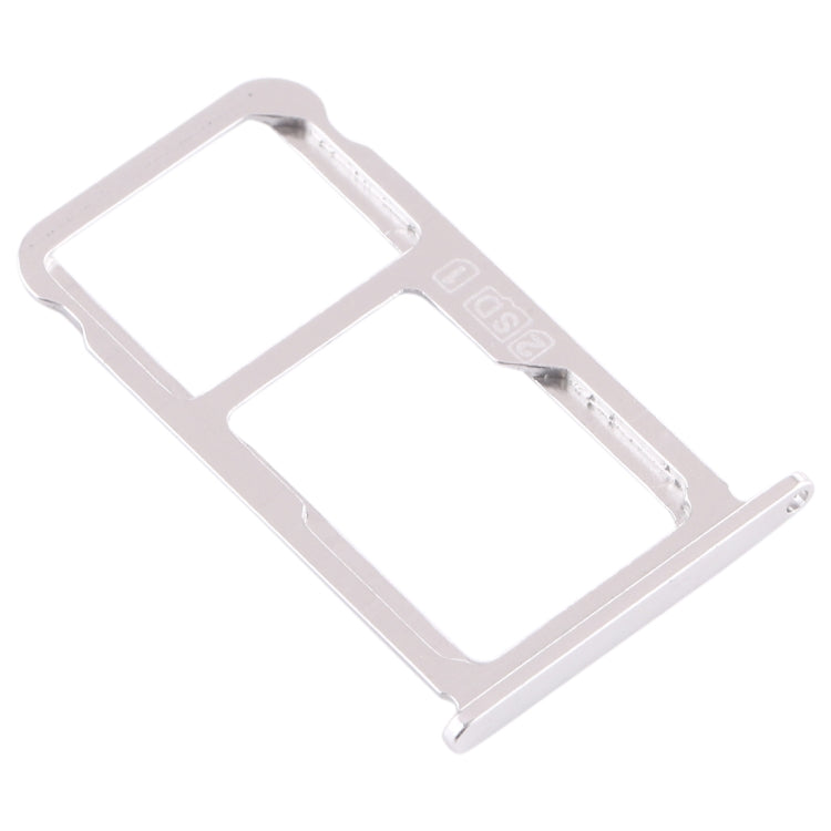SIM Card Tray + SIM Card Tray / Micro SD Card Tray for Nokia  X7 / 8.1 / 7.1 Plus / TA-1131(Silver)