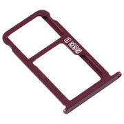 SIM Card Tray + SIM Card Tray / Micro SD Card Tray for Nokia  X7 / 8.1 / 7.1 Plus / TA-1131(Purplish Red)