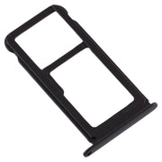 SIM Card Tray + SIM Card Tray / Micro SD Card Tray for Nokia X6 (2018) / TA-1099 / 6.1 Plus (Black)