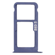 SIM Card Tray + SIM Card Tray / Micro SD Card Tray for Nokia X6 (2018) / TA-1099 / 6.1 Plus (Blue)
