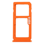 SIM Card Tray + SIM Card Tray / Micro SD Card Tray for Nokia 8 / N8 TA-1012 TA-1004 TA-1052 (Orange)