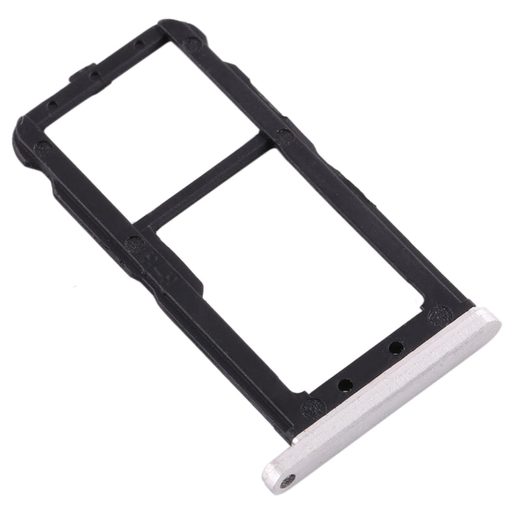 SIM Card Tray + SIM Card Tray / Micro SD Card Tray for Nokia 7 TA-1041 (White)