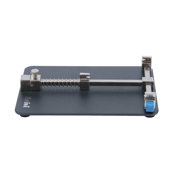 Kaisi K-1211 Metal PCB Board Holder Jig Fixture Work Station for iPhone Samsung Circuit Board Repair Tools(Black)