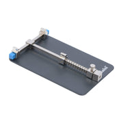 Kaisi K-1211 Metal PCB Board Holder Jig Fixture Work Station for iPhone Samsung Circuit Board Repair Tools(Black)
