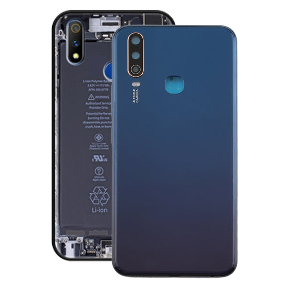 For Vivo Y3 Battery Back Cover with Camera Lens (Green)
