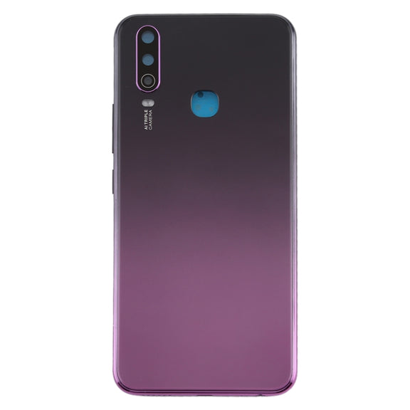 For Vivo Y3 Battery Back Cover with Camera Lens (Purple)