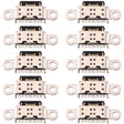 For Meizu 15 Plus / 15 10pcs Charging Port Connector - Tail Connector by PMC TechLife | Online Shopping South Africa | PMC TechLife | Buy Now Pay Later Mobicred