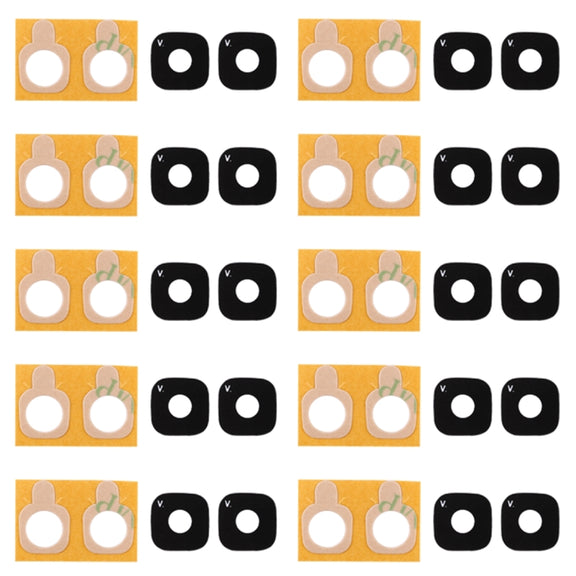 For Galaxy J5 Prime 10pcs Back Camera Lens Cover with Sticker