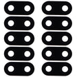For OPPO A11 10pcs Back Camera Lens - Camera Series by PMC TechLife | Online Shopping South Africa | PMC TechLife