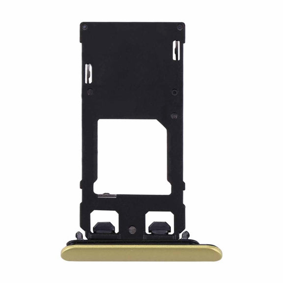 for Sony Xperia XZs (Single SIM Version) SIM & Micro SD Card Tray(Gold)