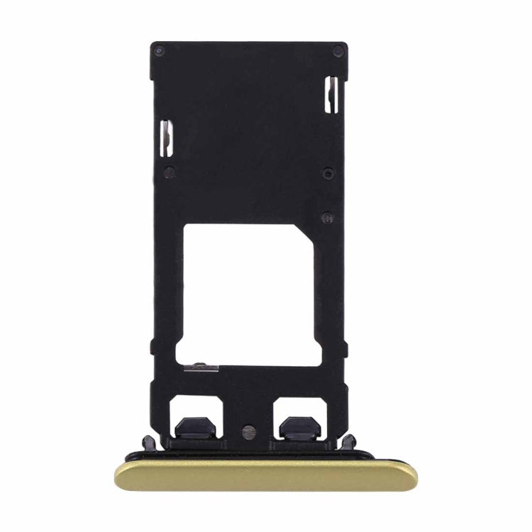 for Sony Xperia XZs (Single SIM Version) SIM & Micro SD Card Tray(Gold)