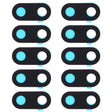 10 PCS Back Camera Lens Cover for Xiaomi Redmi 6 - Camera by PMC TechLife | Online Shopping South Africa | PMC TechLife