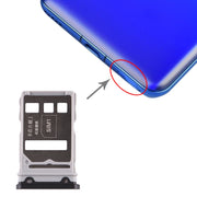 SIM Card Tray + SIM Card Tray for Huawei Honor V30 Pro / Honor V30 (Black)
