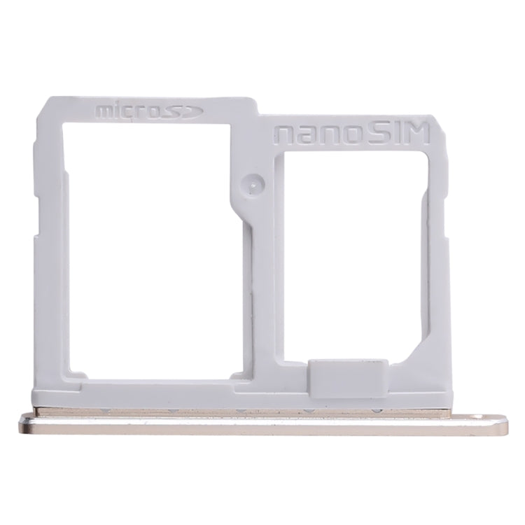 SIM Card Tray + Micro SD Card Tray for LG Q6 / M700 / M700N / G6 Mini(Gold)
